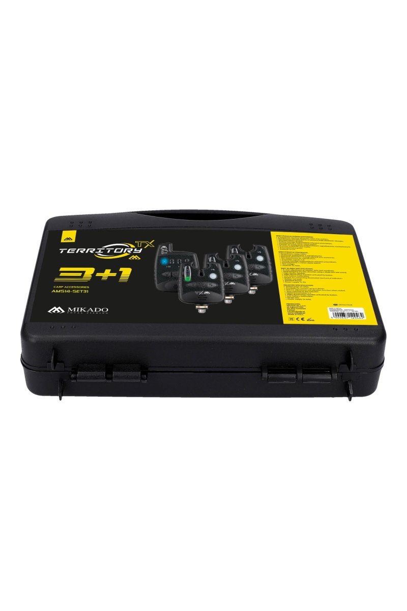 Set de alarmas 2+1 Mikado Territory TX - Tienda Carpfishing