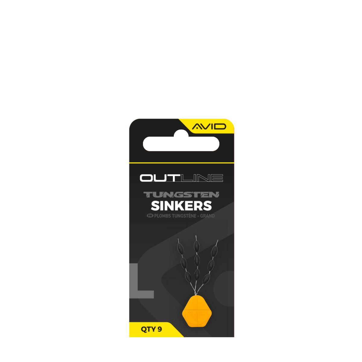 Sinkers Tungsteno Avid Carp Outline L - Tienda Carpfishing