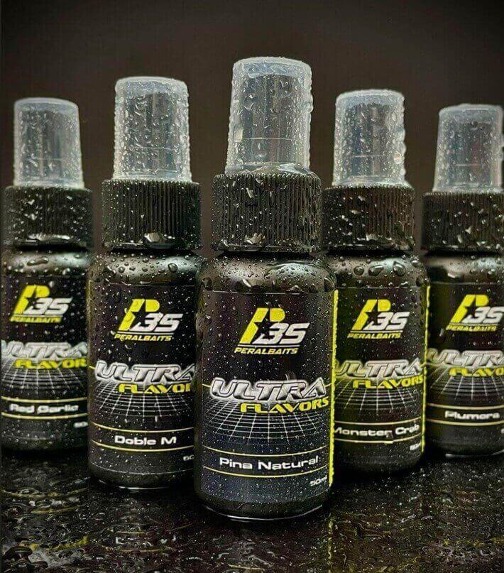 Spray Peralbaits Ultra Flavor Melocotón Piña - Tienda Carpfishing