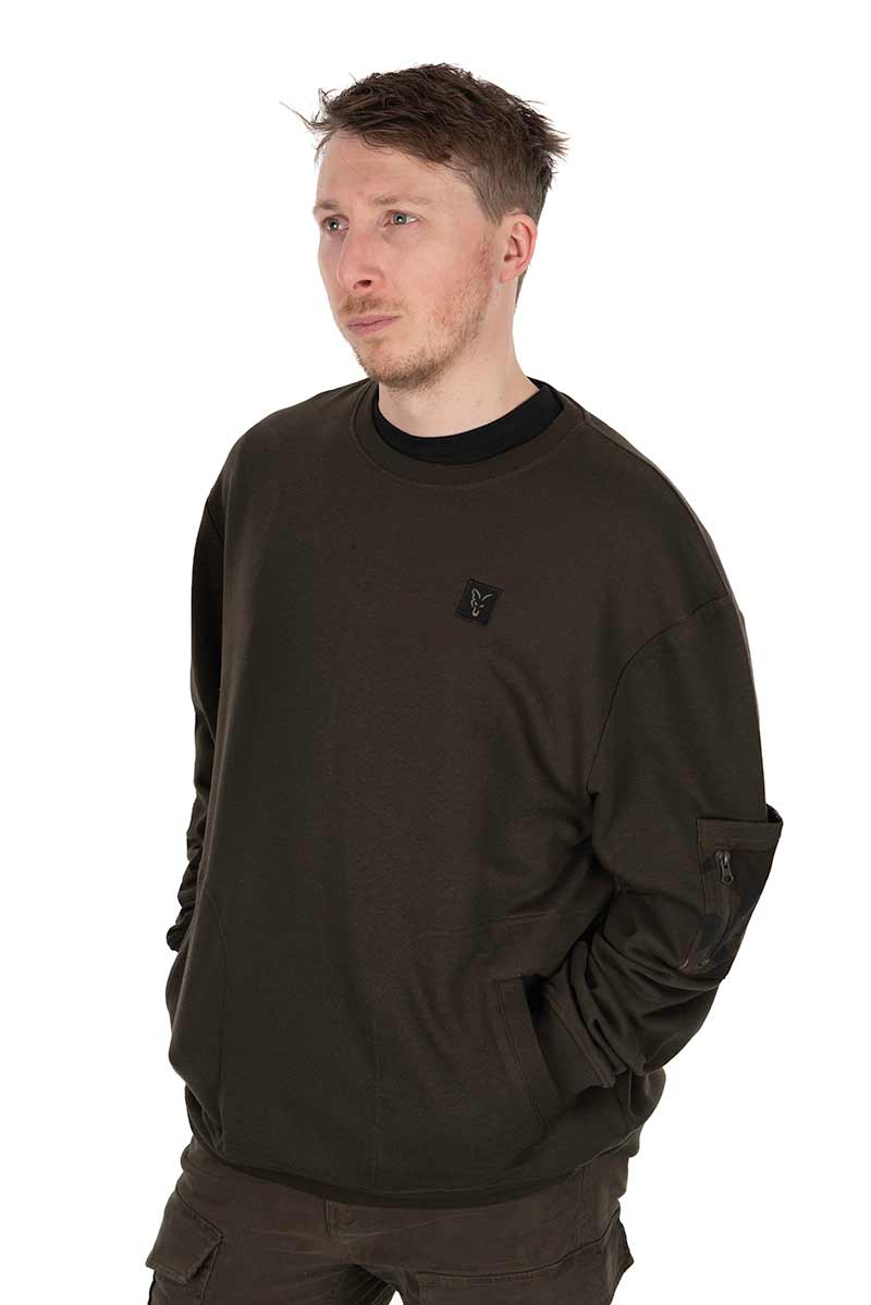 Sudadera Fox LW Caqui - Tienda Carpfishing