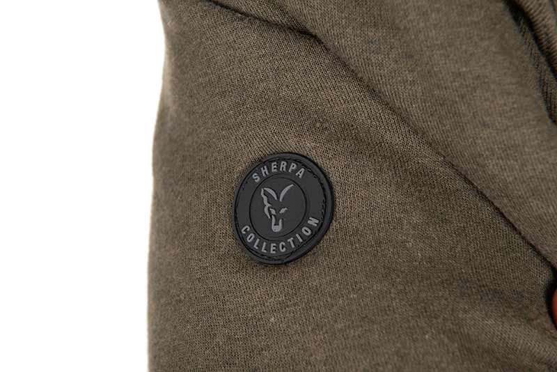 Sudadera Fox Sherpa Verde/Negra - Tienda Carpfishing