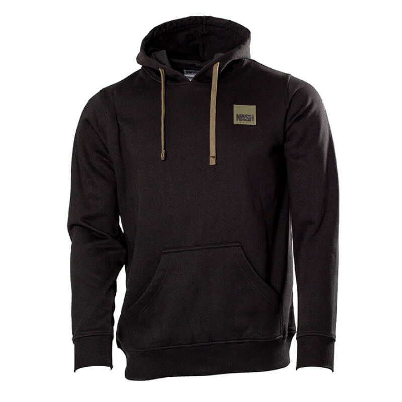 Sudadera Nash Box Logo Negra - Tienda Carpfishing