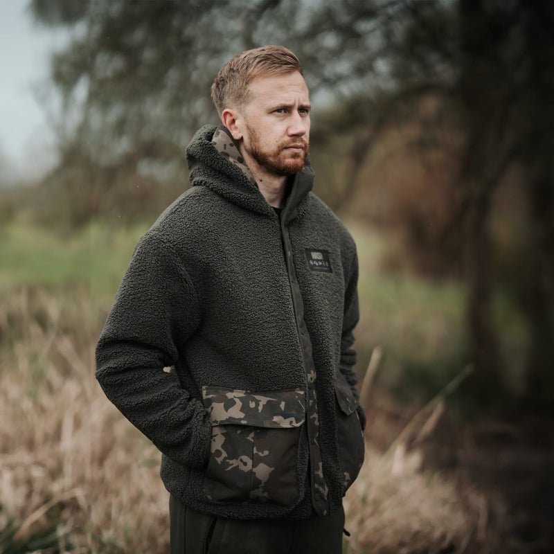 Sudadera Nash ZT Sherpa Forro Polar - Tienda Carpfishing
