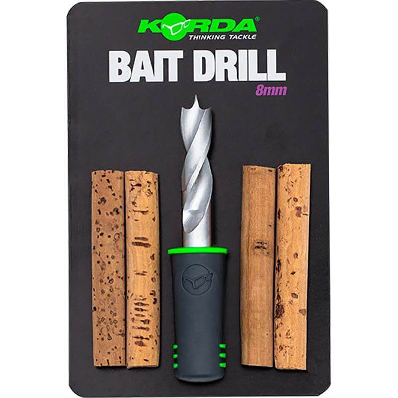 Taladro 8 mm + 4 barras de corcho Korda - Tienda Carpfishing