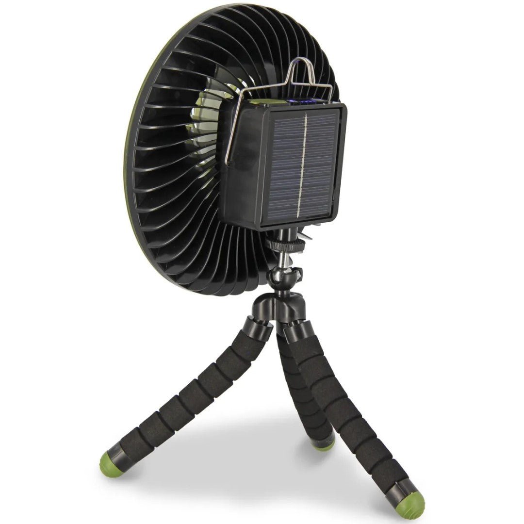 Ventilador NGT con luz para refugio - Tienda Carpfishing