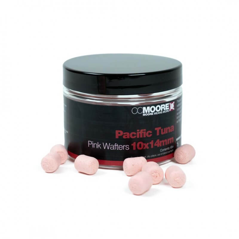 Wafters Dumbells Ccmoore Pacific Tuna Rosa 10 - 14 mm - Tienda Carpfishing