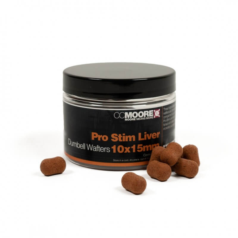 Wafters Dumbells Ccmoore Pro - Stim Liver 10 - 15 mm - Tienda Carpfishing