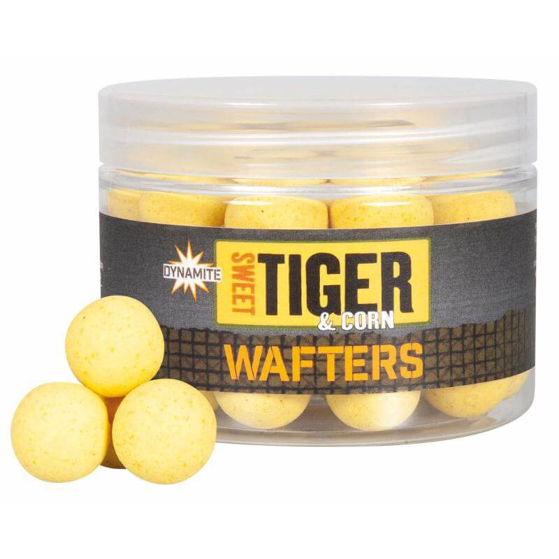Wafters Dynamite Baits Sweet Tiger Corn 15 mm - Tienda Carpfishing