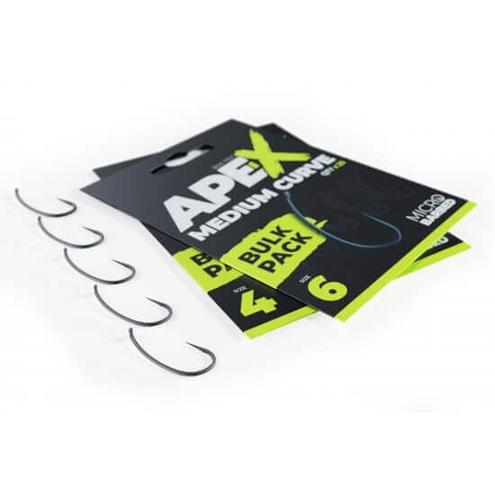 Anzuelos Ridge Monkey Ape - X Medium Curve Bulk Pack - Tienda Carpfishing