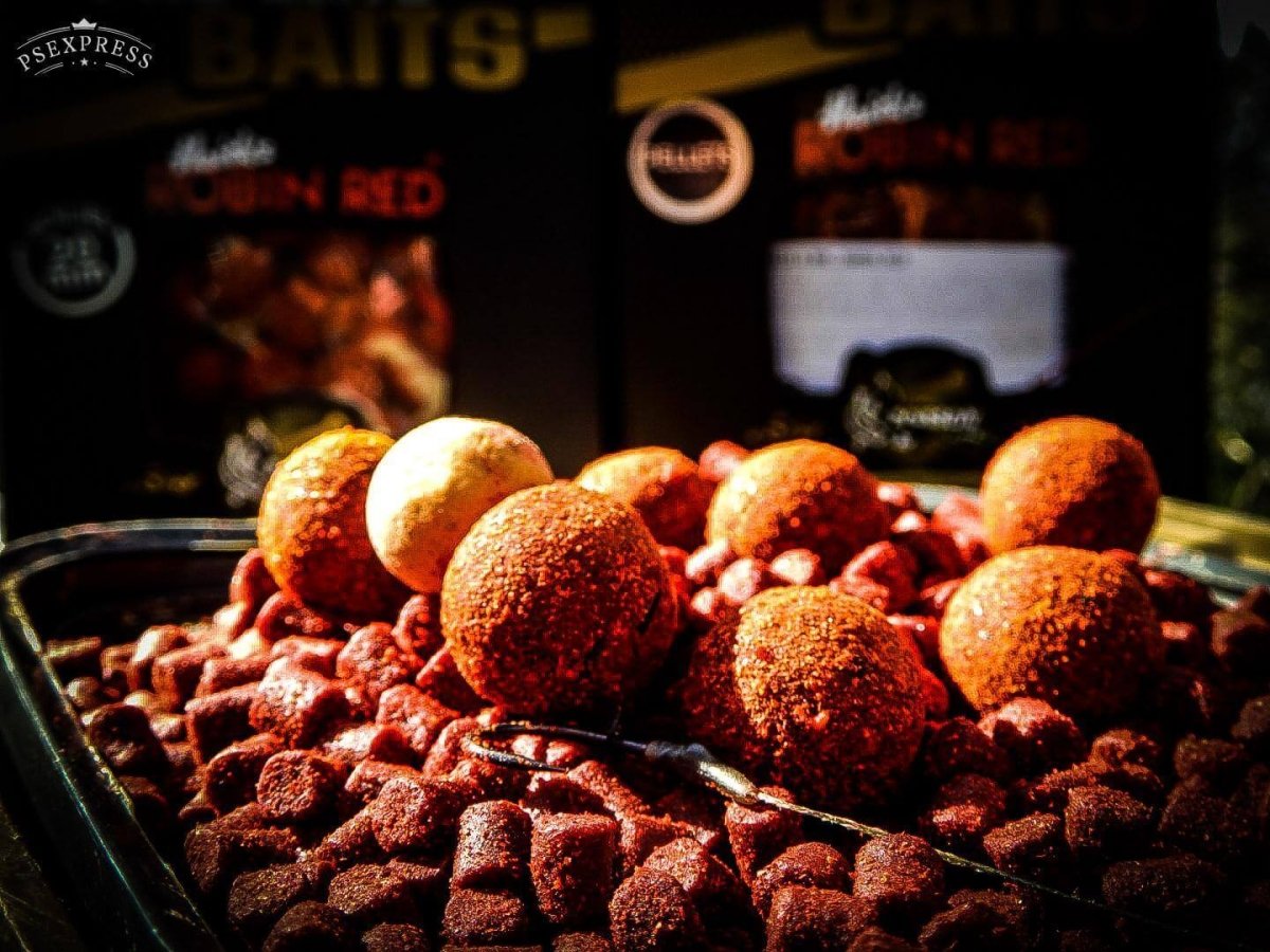 Boilies Pro Elite Baits Gold Robin Red 32 mm - Tienda Carpfishing