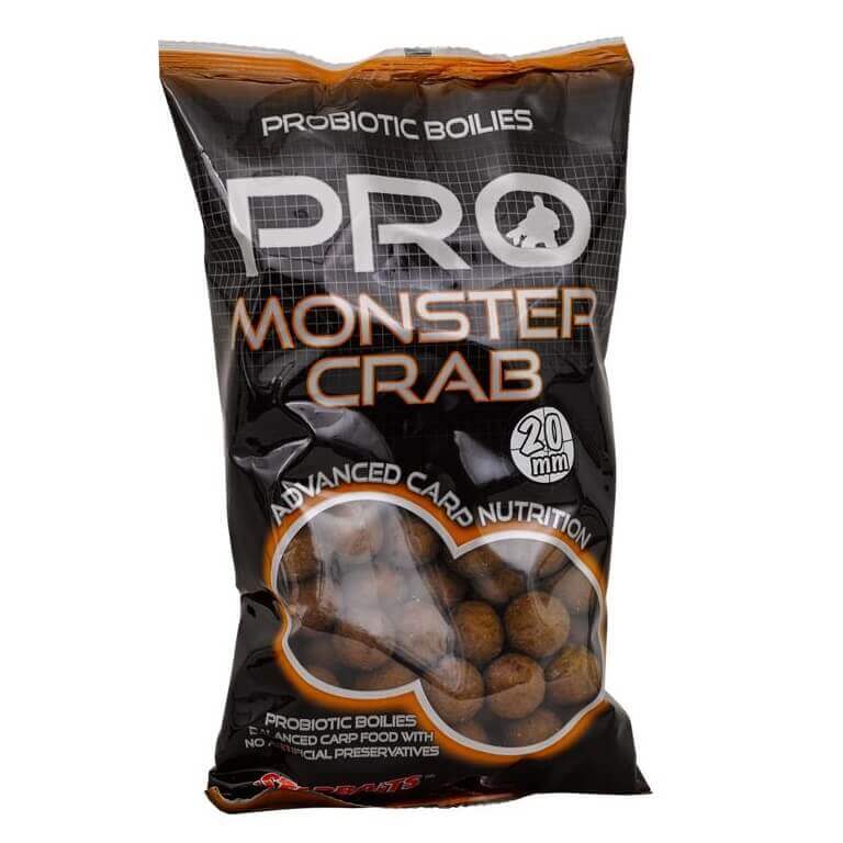 Boilies Starbaits Probiotic Monster Crab 20 mm - Tienda Carpfishing