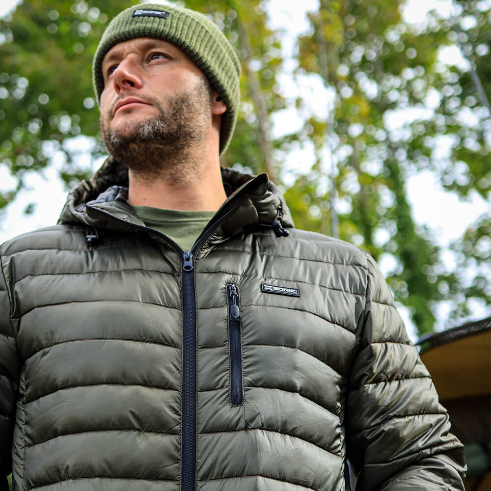Chaqueta Sonik Packway Verde - Tienda Carpfishing