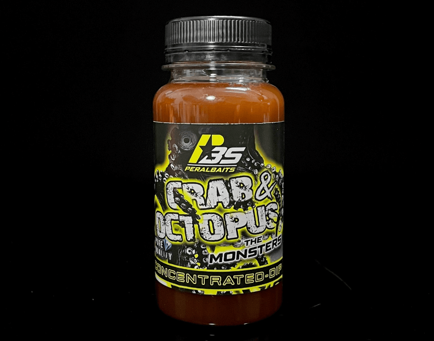 Dip Peralbaits Crab Octopus 250 ml - Tienda Carpfishing