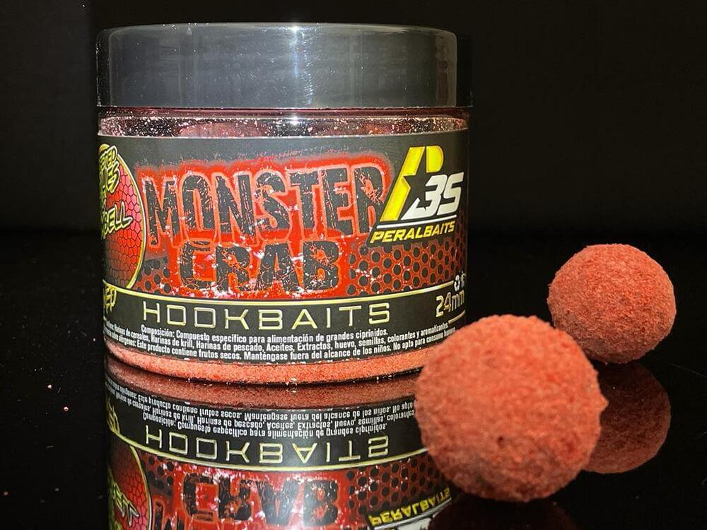 Hook Baits Peralbaits Monster Crab 24 mm - Tienda Carpfishing