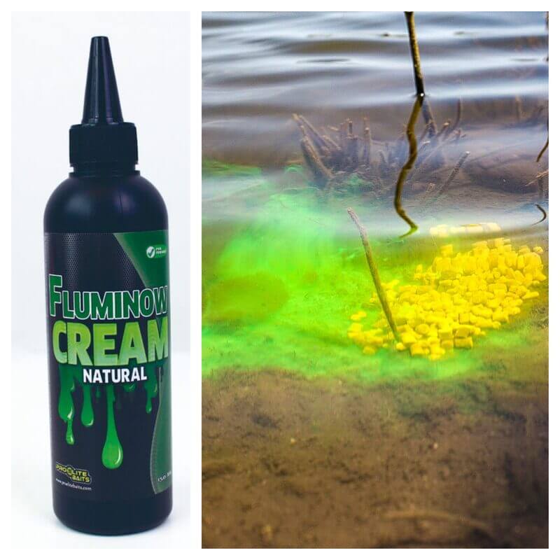 Líquido Fluminow Cream Pro Elite Baits Natural 150 ml - Tienda Carpfishing