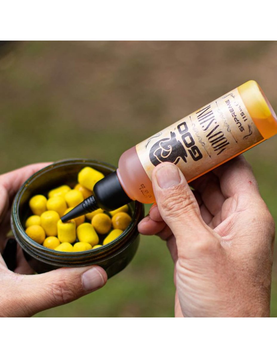 Líquido Korda Goo Corn Twist Smoke 115 ml - Tienda Carpfishing
