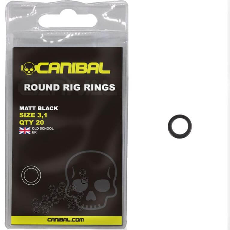 Micro anillas Canibal 3,1 mm - Tienda Carpfishing