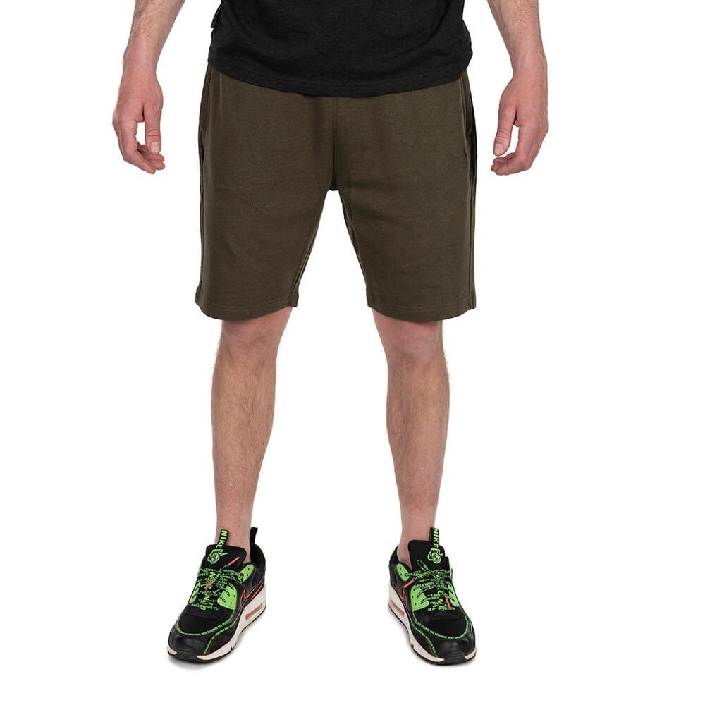 Pantalón Corto Fox Collection LW Verde y Negro - Tienda Carpfishing