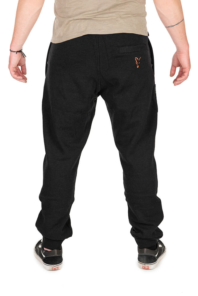 Pantalón Fox Collection Negro y Naranja - Tienda Carpfishing