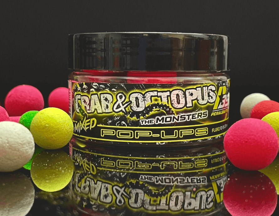 Pop ups Peralbaits Crab Octopus - Tienda Carpfishing