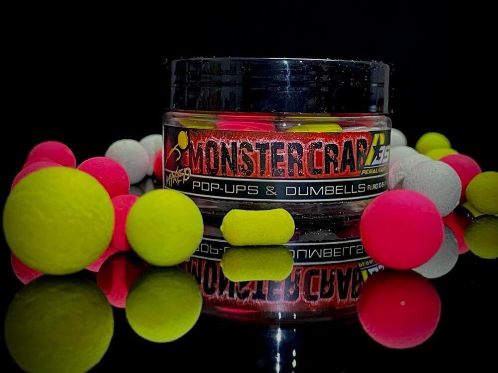 Pop ups Peralbaits Monster Crab - Tienda Carpfishing