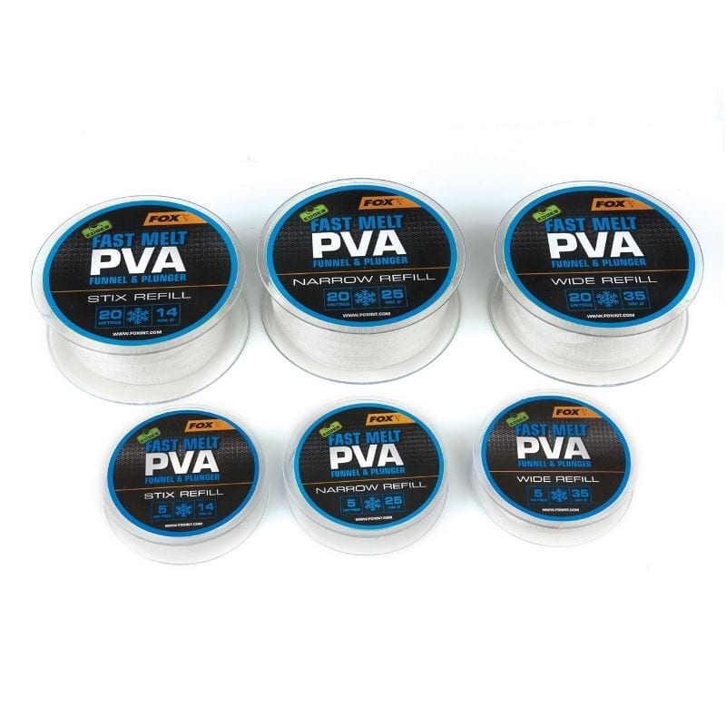 Recambio malla PVA Rápida Fox 35 mm / 20 m - Tienda Carpfishing