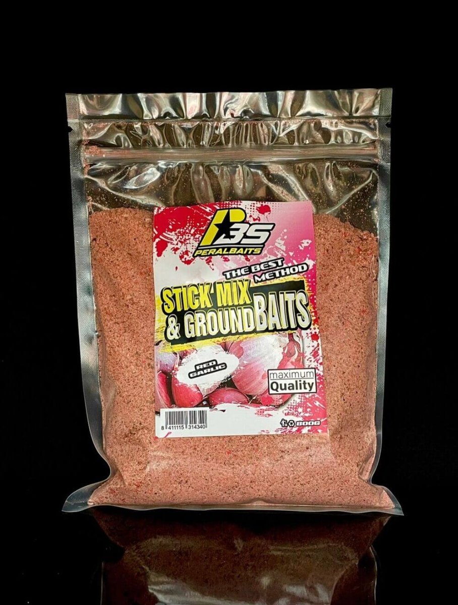 Stick Mix Peralbaits Red Garlic 800 g - Tienda Carpfishing
