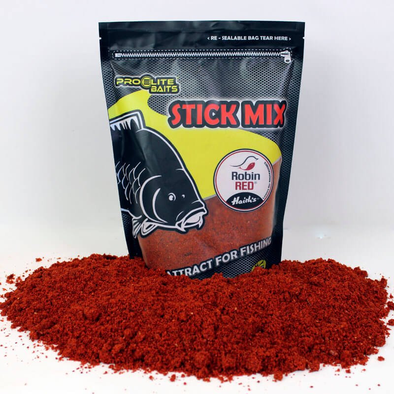 Stick Mix Pro Elite Baits Robin Red 800 g - Tienda Carpfishing