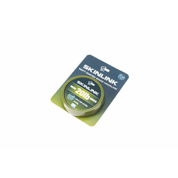 Trenzado Skinlink Semi - Stiff Nash Verde 10 m - Tienda Carpfishing