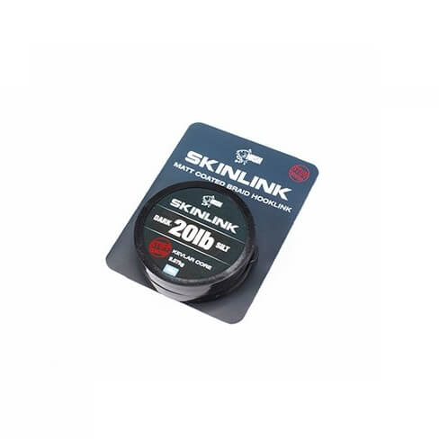 Trenzado Skinlink Stiff Nash Negro 10 m - Tienda Carpfishing