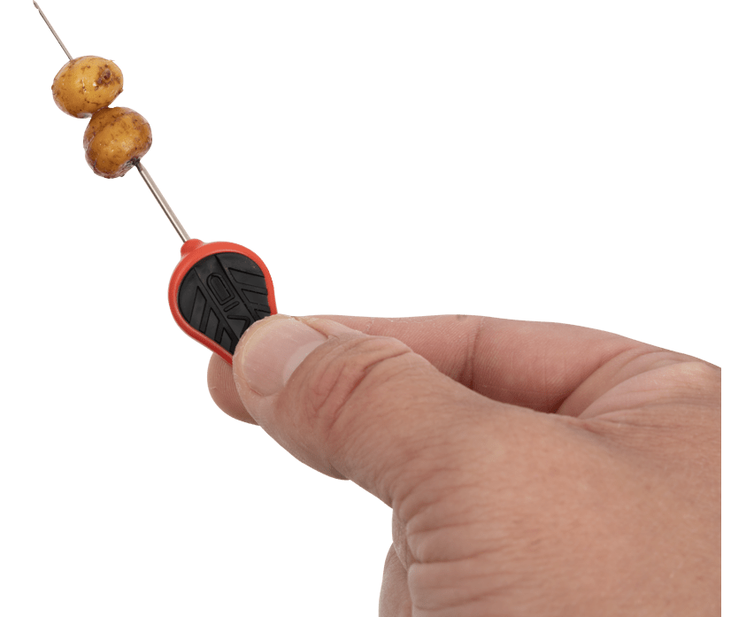 Aguja Avid Carp Fine Hair Re - Rig Rojo - Tienda Carpfishing