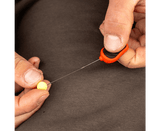 Aguja Avid Carp Fine Hair Re - Rig Rojo - Tienda Carpfishing