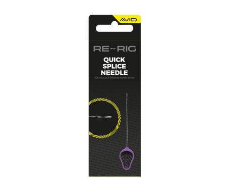 Aguja Avid Carp Quick - Splice Re - Rig Morada - Tienda Carpfishing