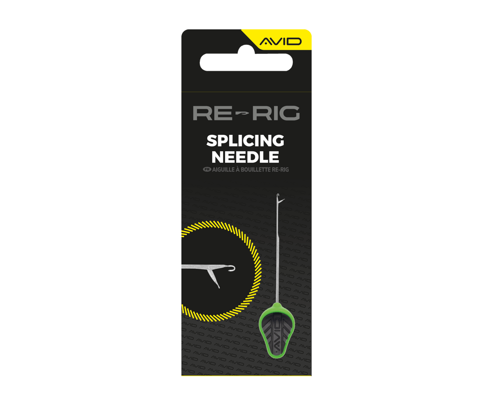 Aguja Avid Carp Splicing Re - Rig Verde - Tienda Carpfishing