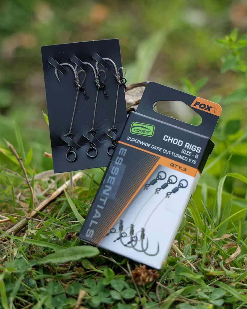 Anzuelos montados Fox Edges Chod Rig - Tienda Carpfishing