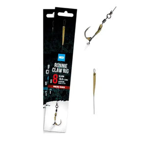 Anzuelos montados Nash Ronnie Claw Rig - Tienda Carpfishing