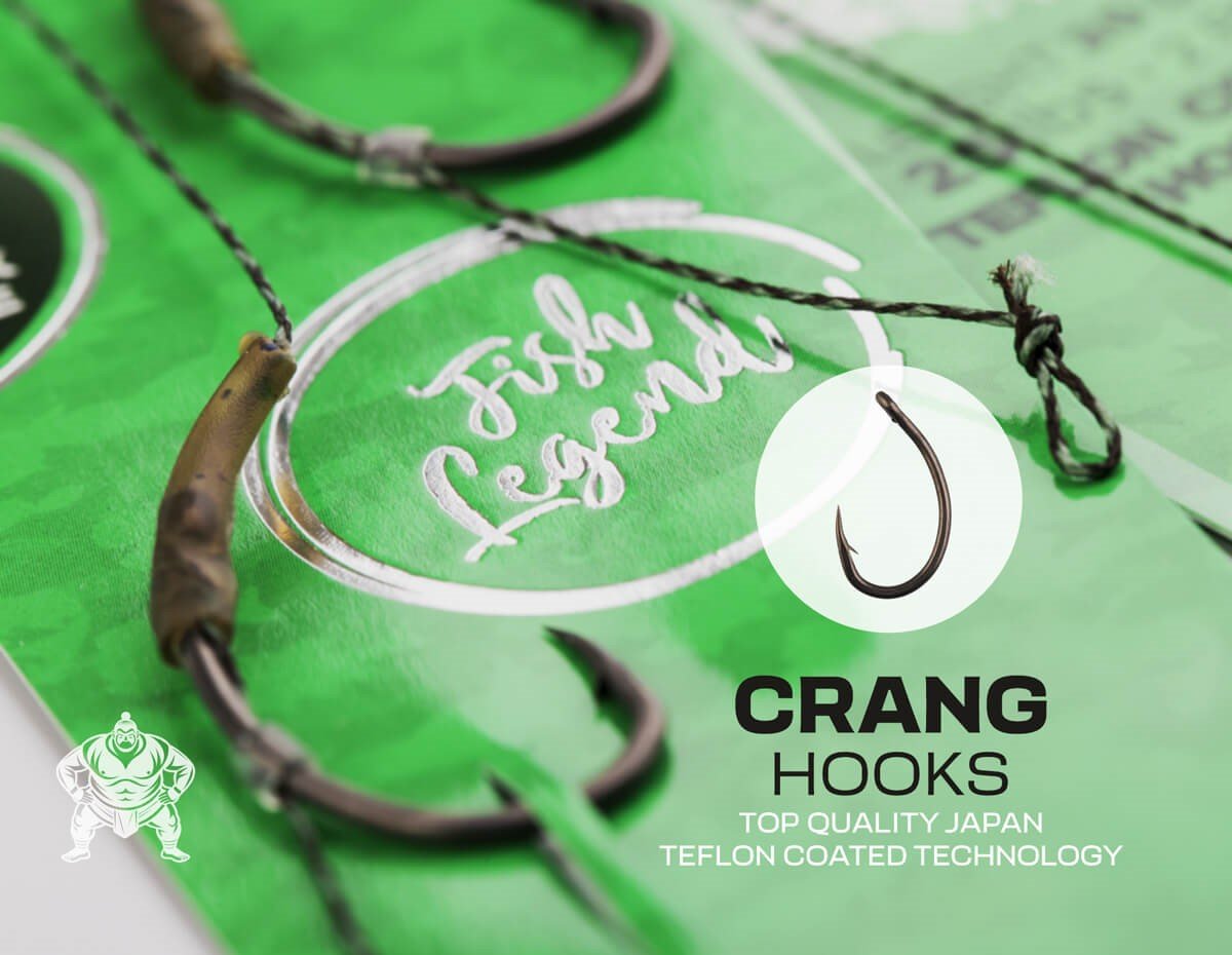 Anzuelos montados Zfish Crang - Tienda Carpfishing