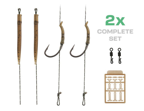 Anzuelos montados Zfish Curve Shank - Tienda Carpfishing