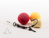 Anzuelos montados Zfish Fluorocarbon Ronnie Rig - Tienda Carpfishing