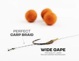 Anzuelos montados Zfish Wide Gape - Tienda Carpfishing