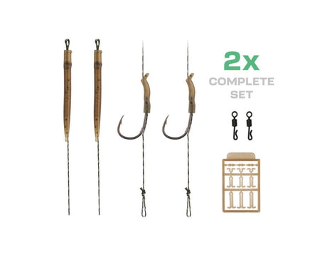 Anzuelos montados Zfish Wide Gape - Tienda Carpfishing