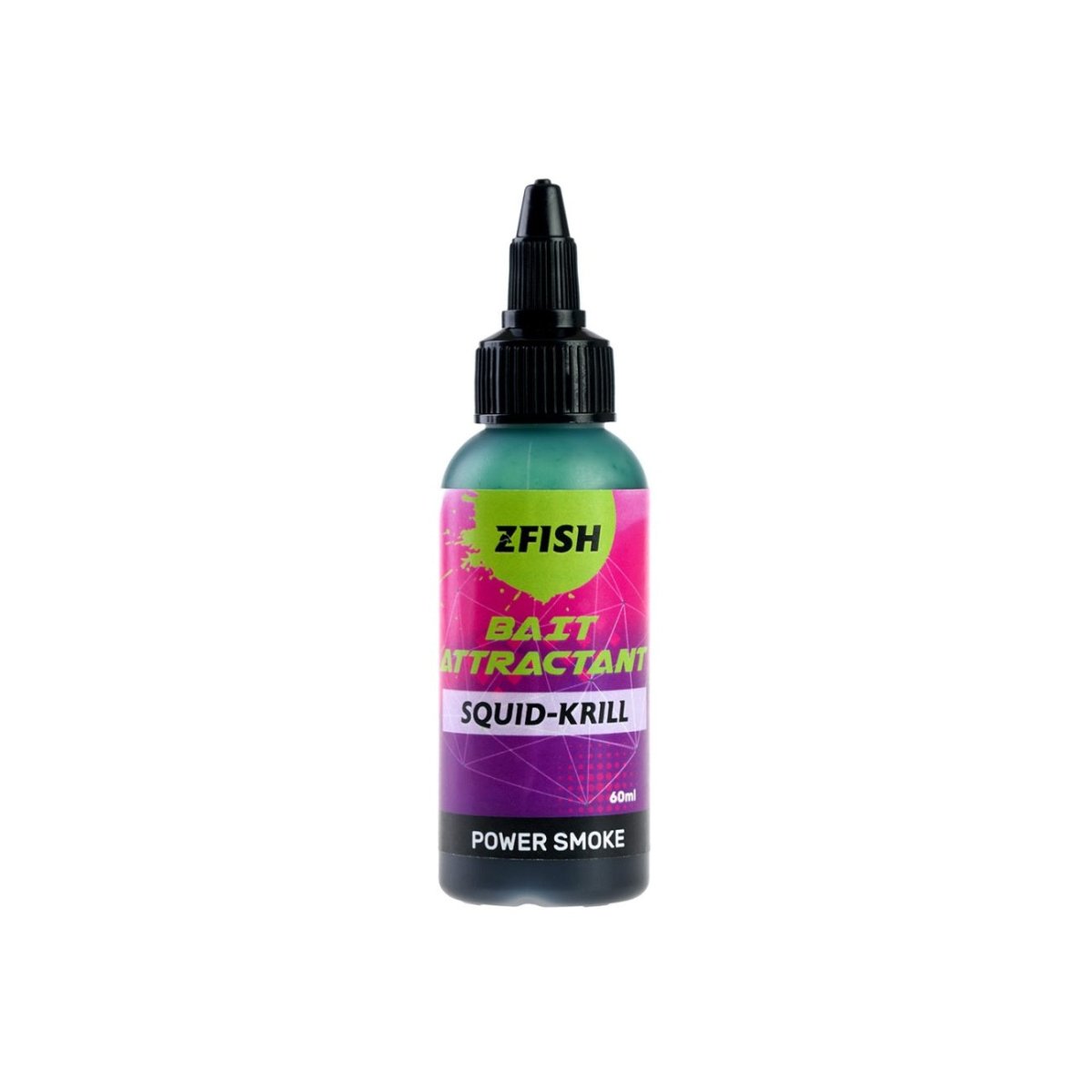 Atrayente Líquido Zfish Squid - Krill 60ml - Tienda Carpfishing