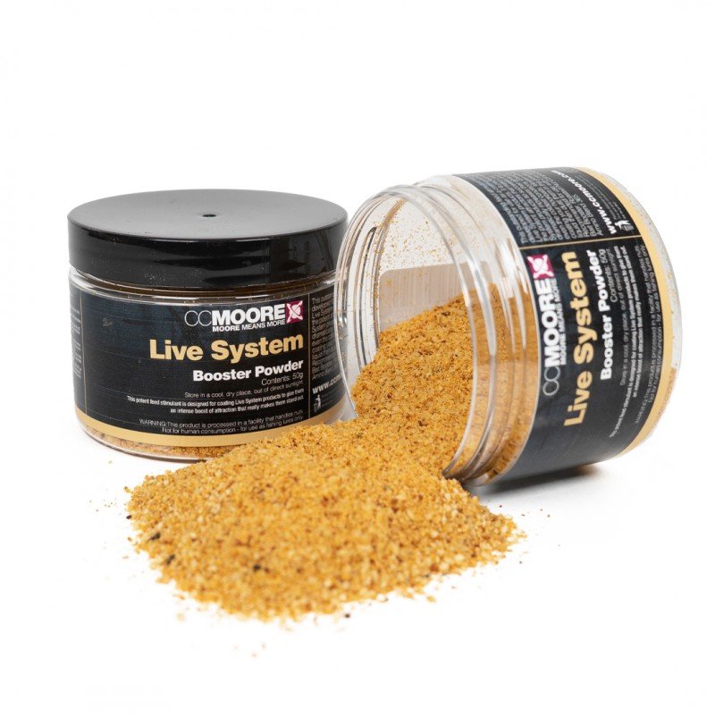 Bait Booster Powder Ccmoore Live System 50 g - Tienda Carpfishing