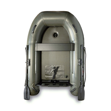 Barca Raptor 230 X - Wide Verde con suelo de aluminio - Tienda Carpfishing