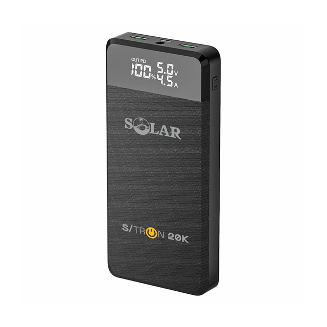 Batería PowerPack Solar S - Tron 20K - Tienda Carpfishing