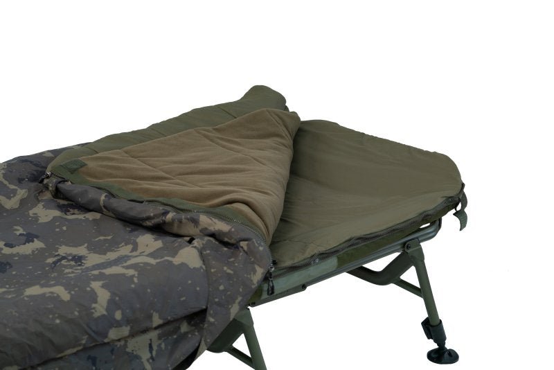 Bed Chair con saco de dormir Solar Worldwide STD 6 patas - Tienda Carpfishing