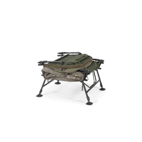Bed Chair Nash Indulgence HD40 Sleep System Wide Camo 8 patas - Tienda Carpfishing