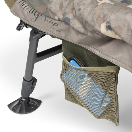 Bed Chair Nash Indulgence HD40 System Camo 6 patas - Tienda Carpfishing