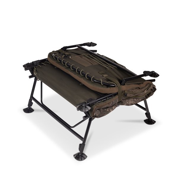 Bed Chair Nash Indulgence MF60 Sleep System Camo 6 patas SS3 - Tienda Carpfishing