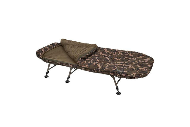 Bed Chair + saco de dormir Fox Camolite Compact - Tienda Carpfishing